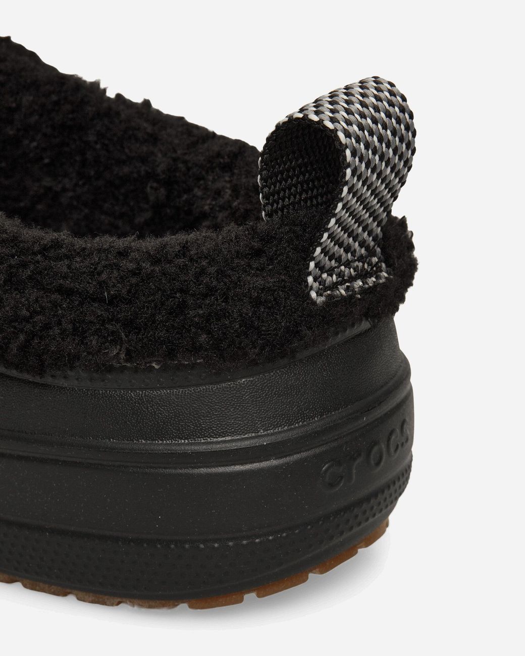CROCSTM Black Classic Lined Shorty Clogs for men