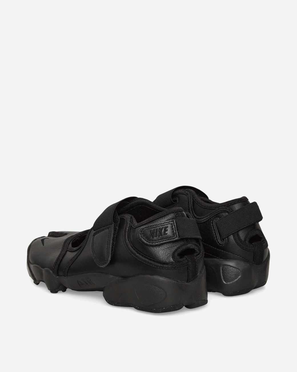 Nike Black Women S Air Rift Leather Sandals
