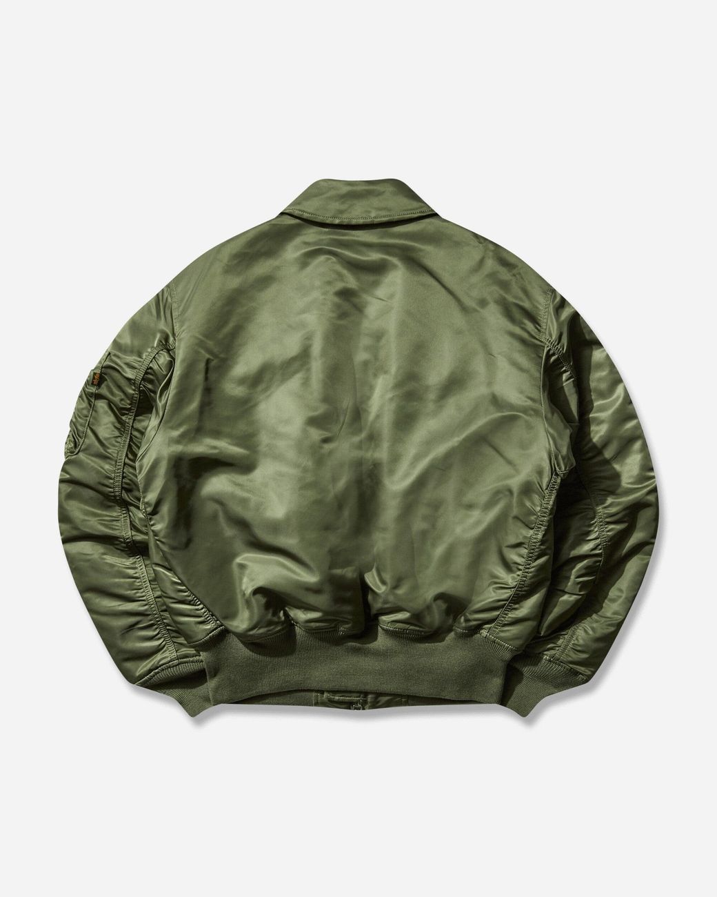 Alpha Industries Green S Cwu-45 Heritage Bomber Jacket Sage for men