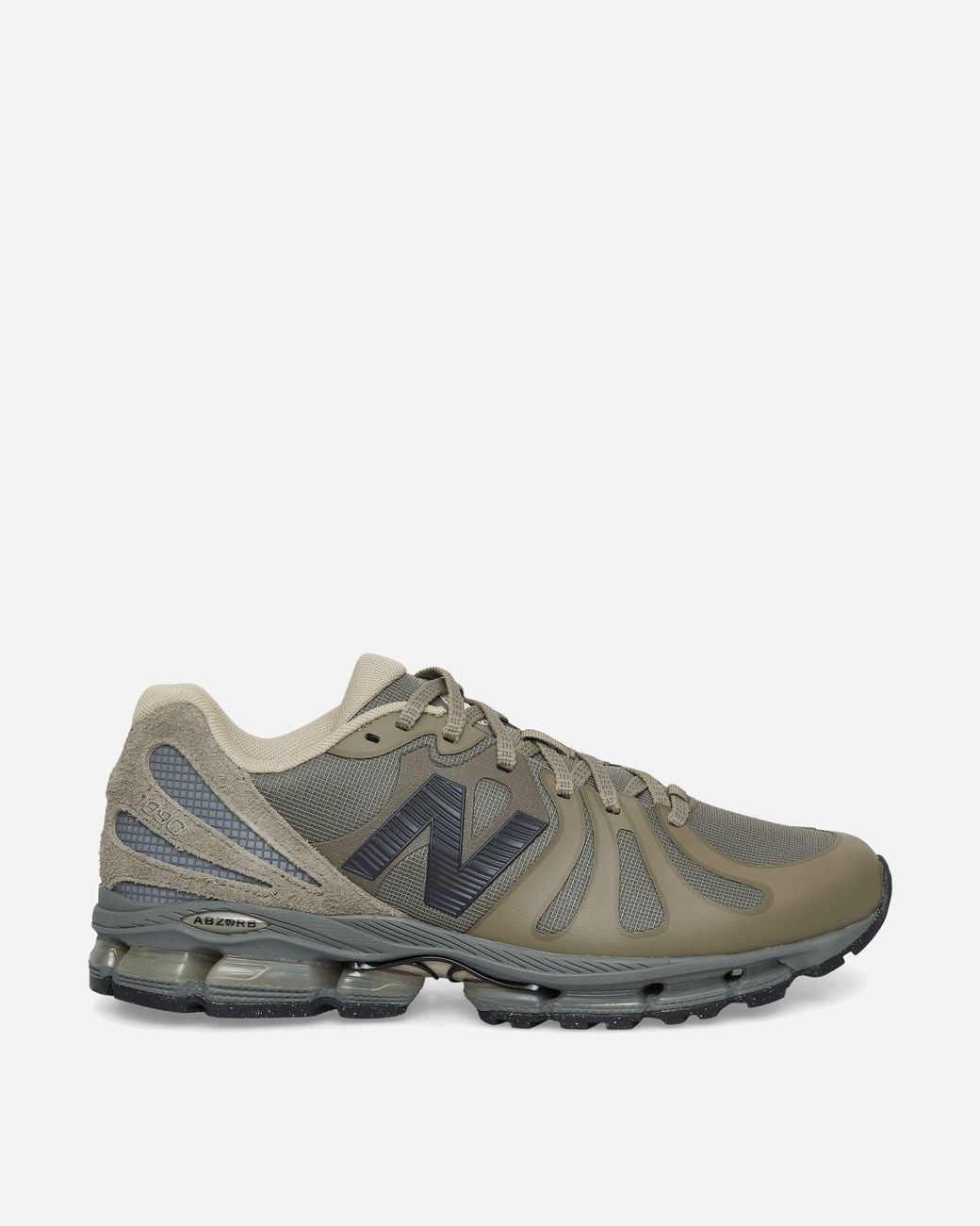 New Balance Gray Stone Island Abzorb 1890 Sneakers Khaki for men