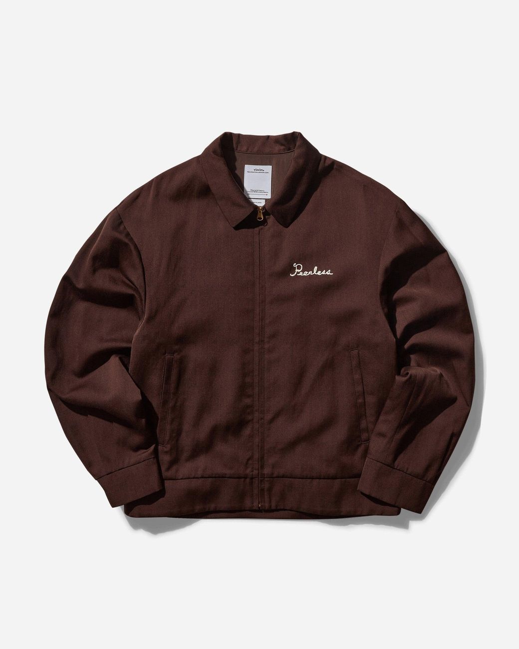 ジャケット・アウター visvim ALCAN JKT Visvim - Alcan Embroidered Wool and Linen-Blend Twill