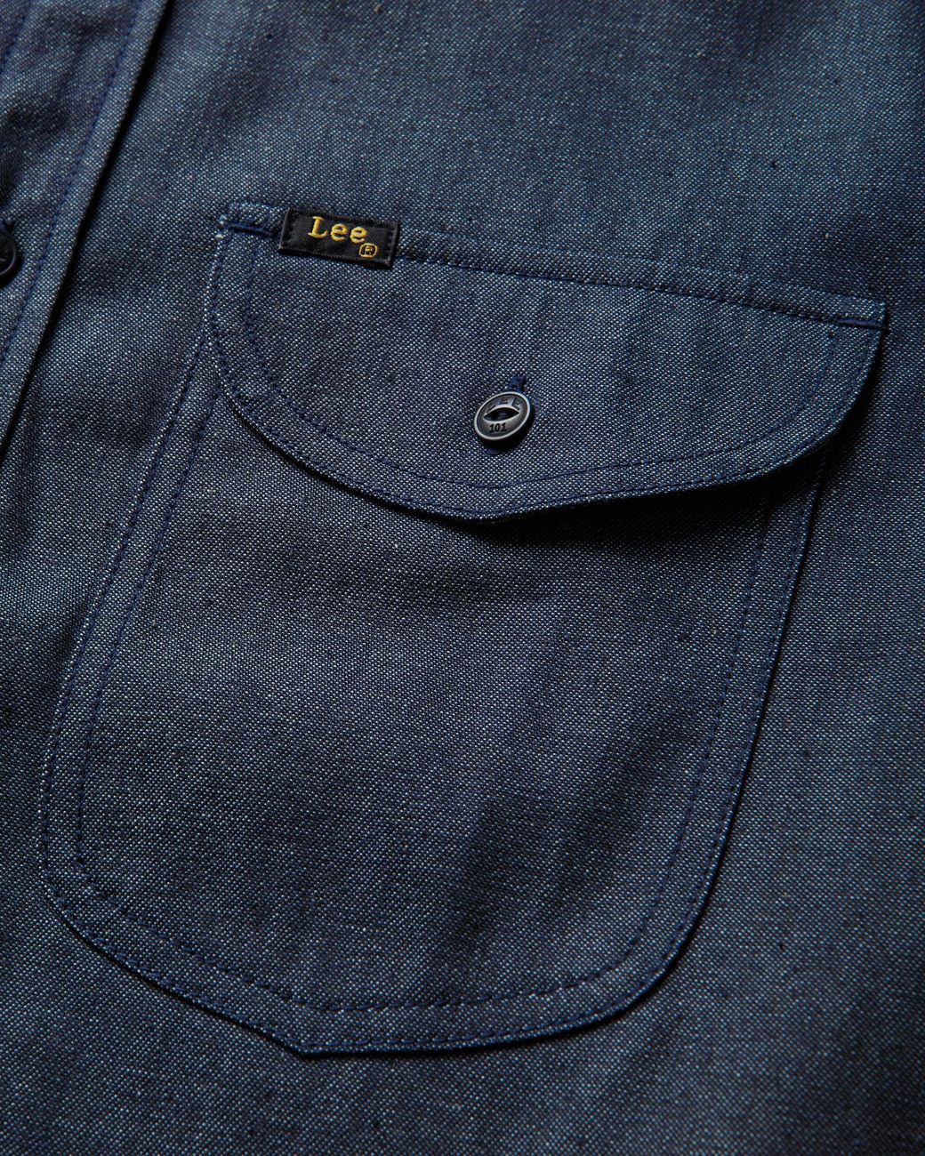 Lee Jeans Blue Men S 101 Heritage Workwear Relaxed Shirt Dry for men