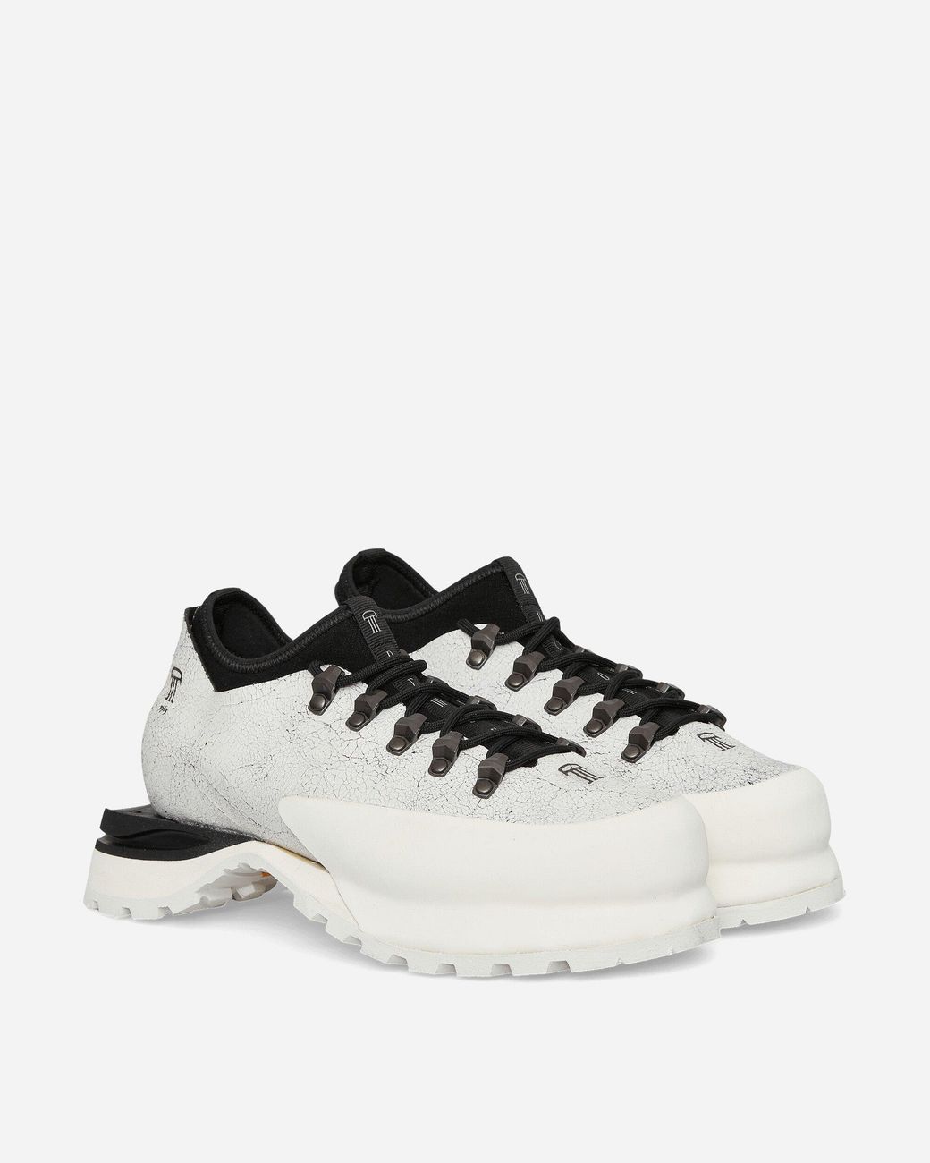 Demon White Poyana Leather Boots for men