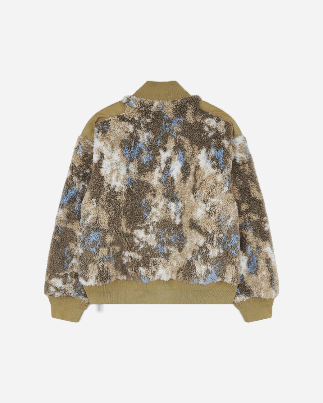 Oamc Peacemaker Natural S Fleece Bomber Jacket for men