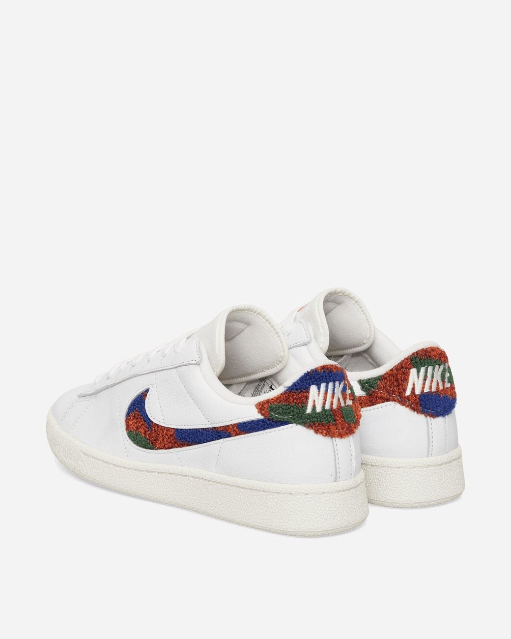 Nike White Tennis Classic Cs Prm Sneakers / Sail / Safety Orange for men