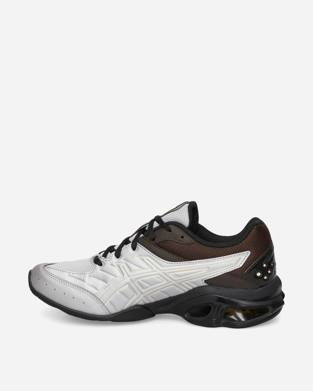 Asics White Gel-Kinetic Fr Sneakers Pure Coffee for men