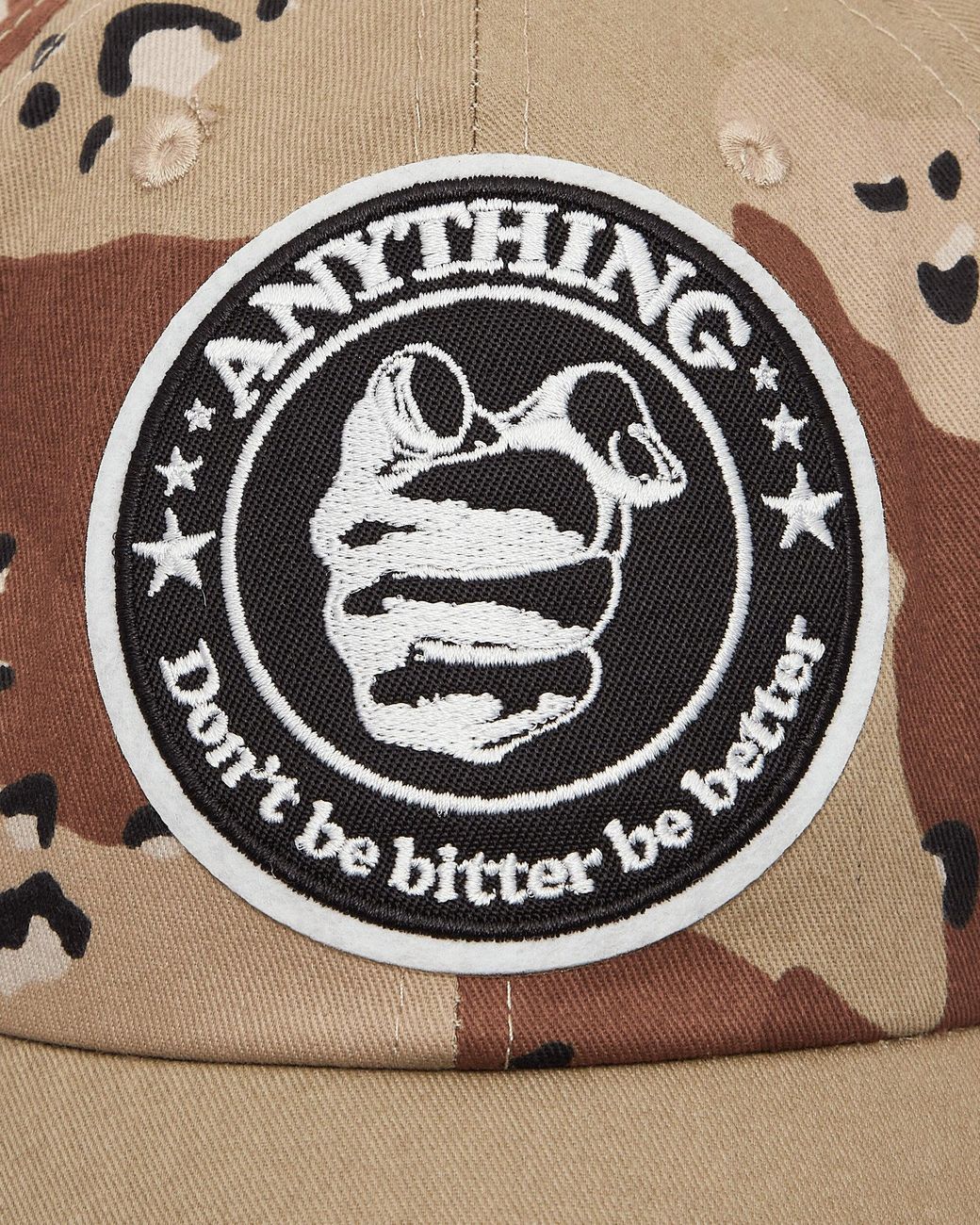 Anything Natural Bitter Better Hat Trucker Desert Camo for men