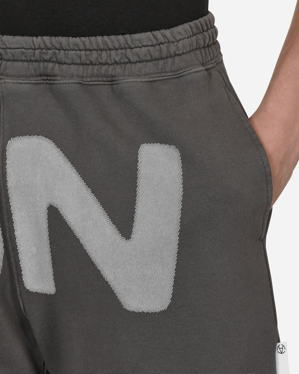 SLAM JAM Black Boxy Shorts for men