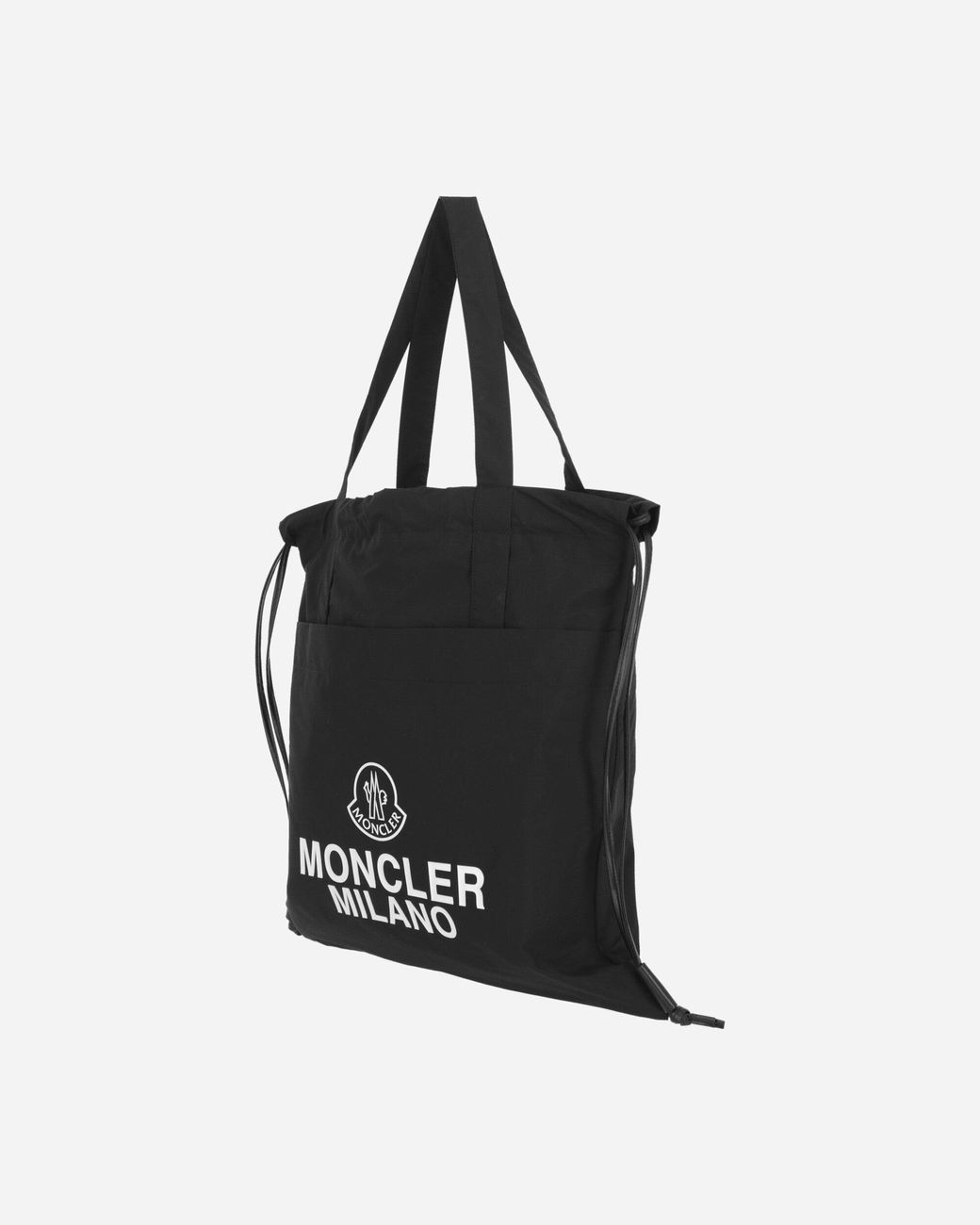 Moncler Aq Drawstring Tote Bag in Black for Men | Lyst