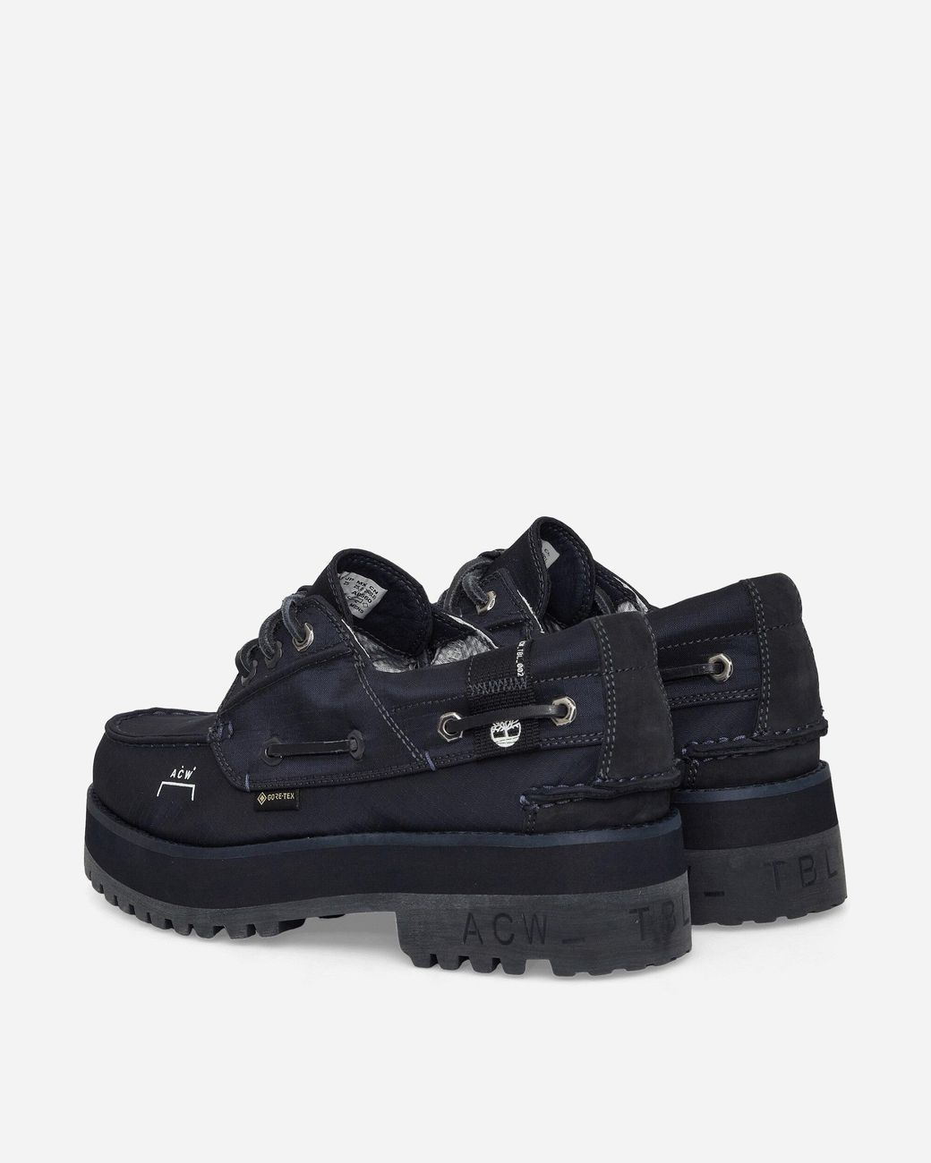 Timberland A-cold-wall* Future73 Gore-tex 3-eye Boat Shoes Navy in
