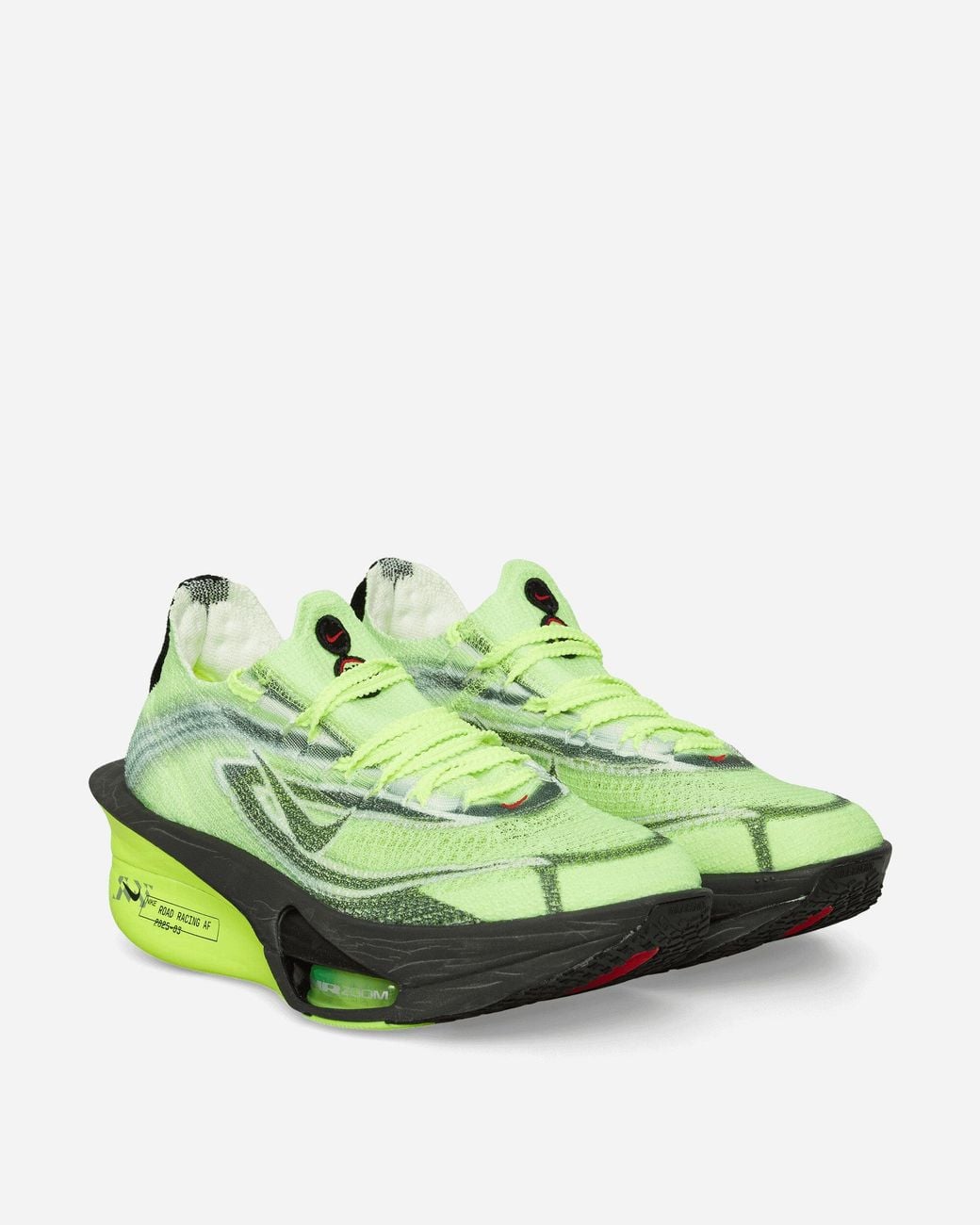 Nike Green Alphafly 3 Road Racing Sneakers Volt for men