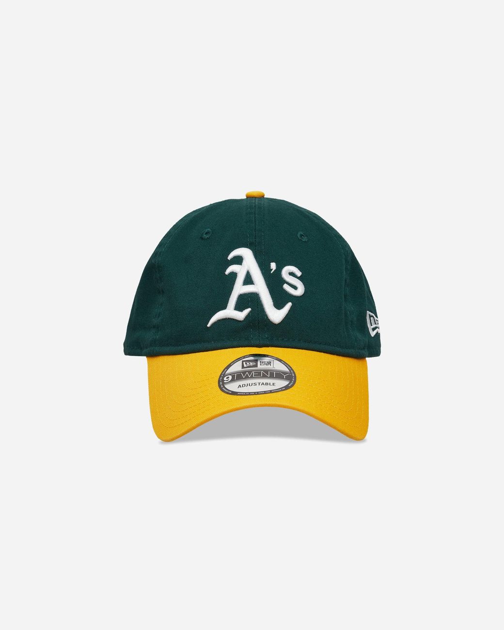 KTZ Green Oakland Athletics 9twenty Mlb Core Classic Cap Dark for men