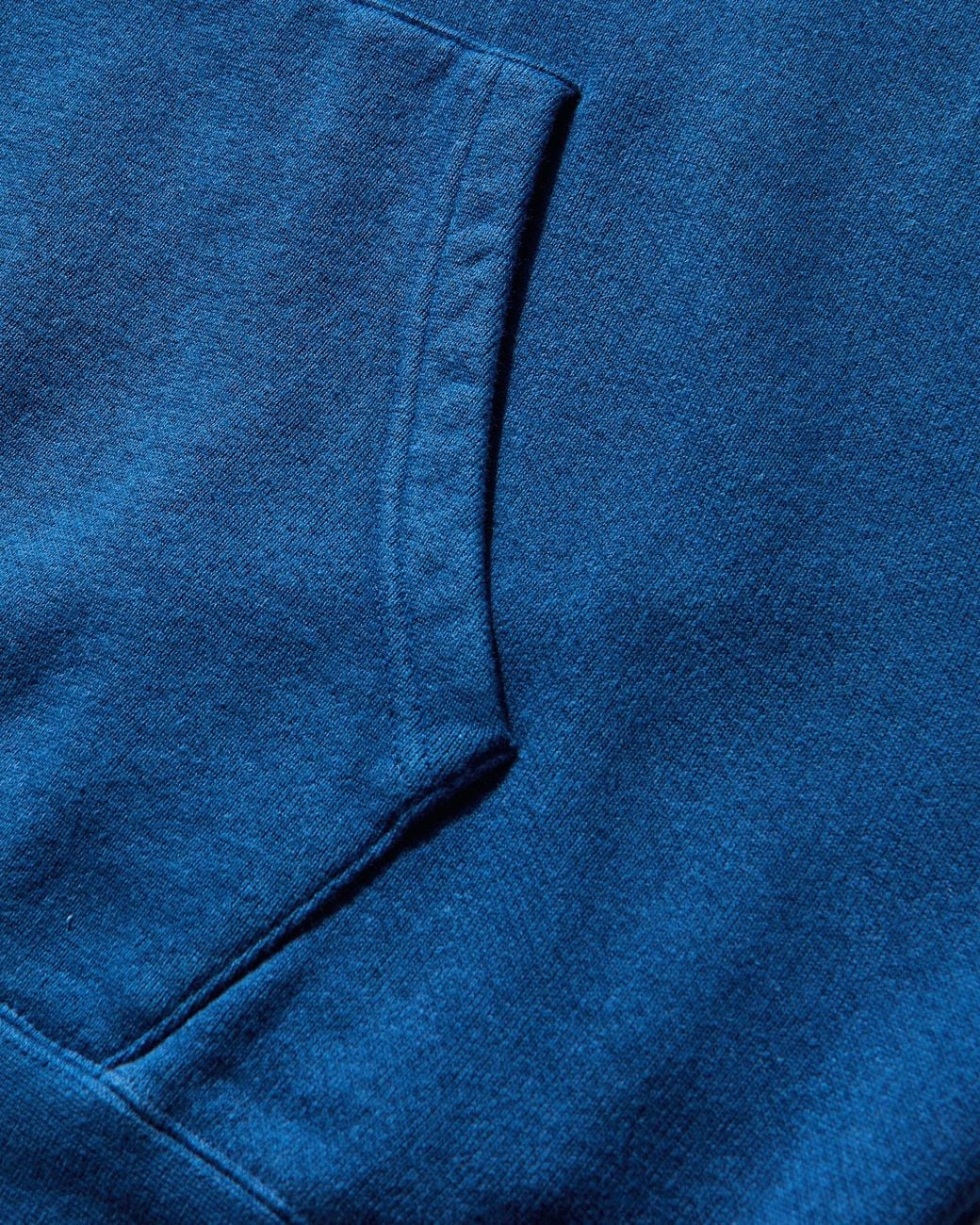 Visvim Blue Men S Jumbo Sb Hoodie P.o. (n.d.) Indigo for men