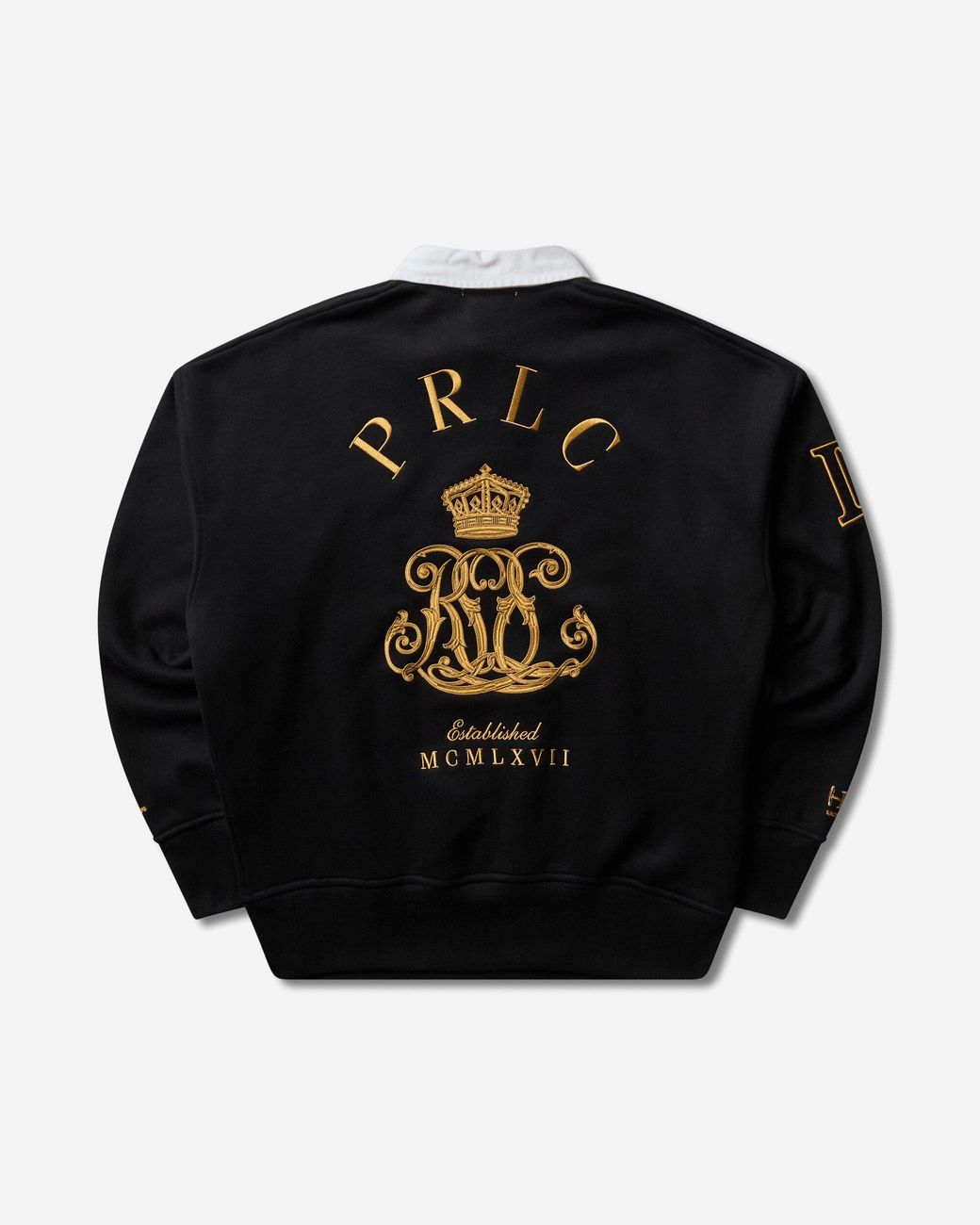 Polo Ralph Lauren Black S Relaxed Fit Big Pony Rugby Sweatshirt for men