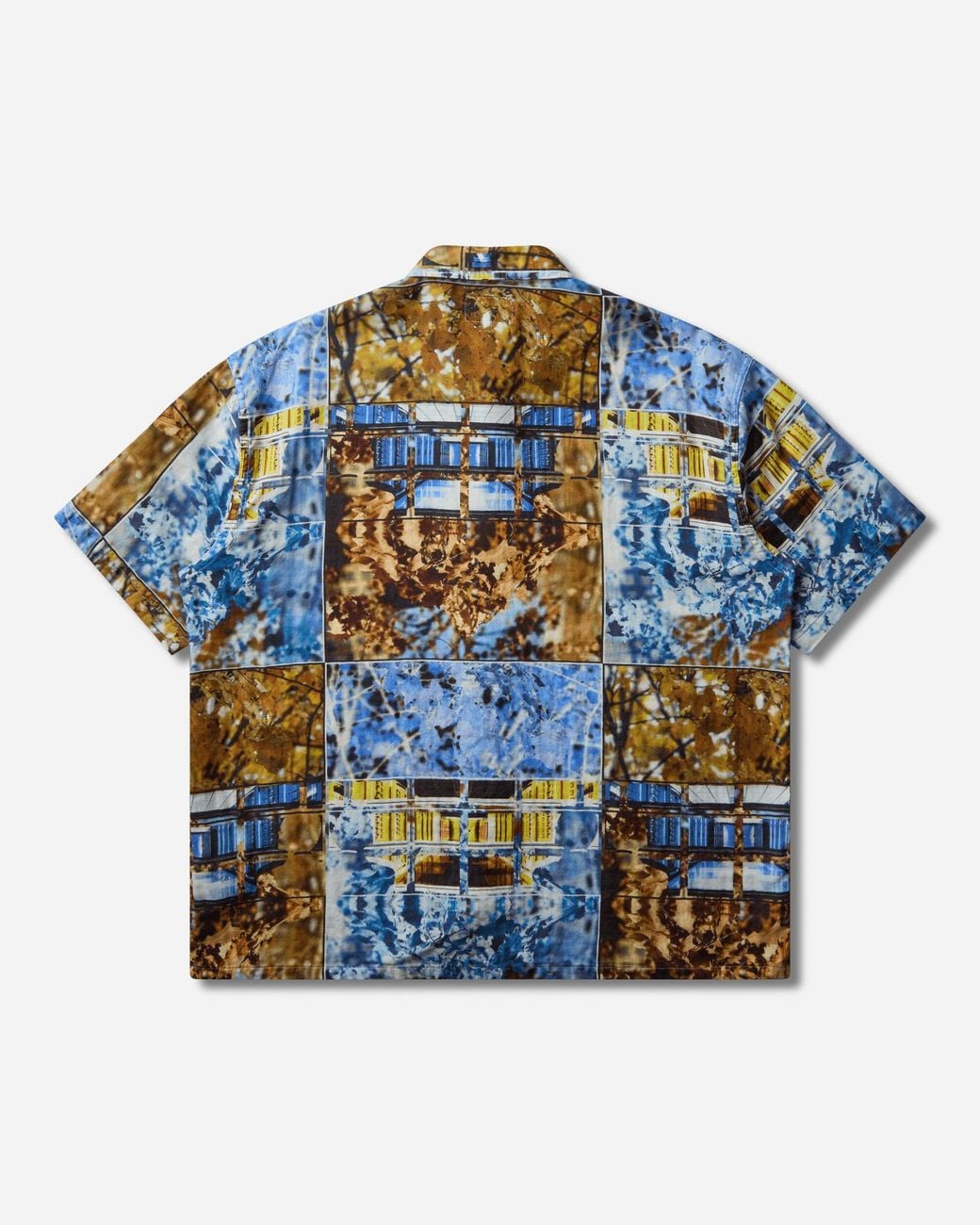 Cav Empt Blue Men S Md Branch Manager Shortsleeve Shirt for men