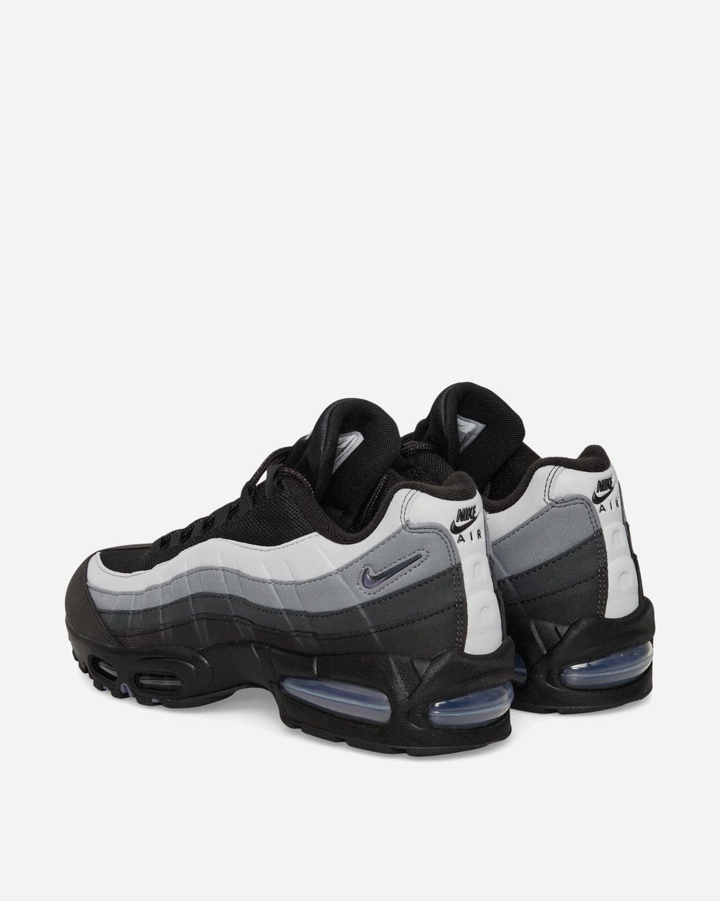 Nike Black Air Max 95 Big Bubble Premium Sneakers for men