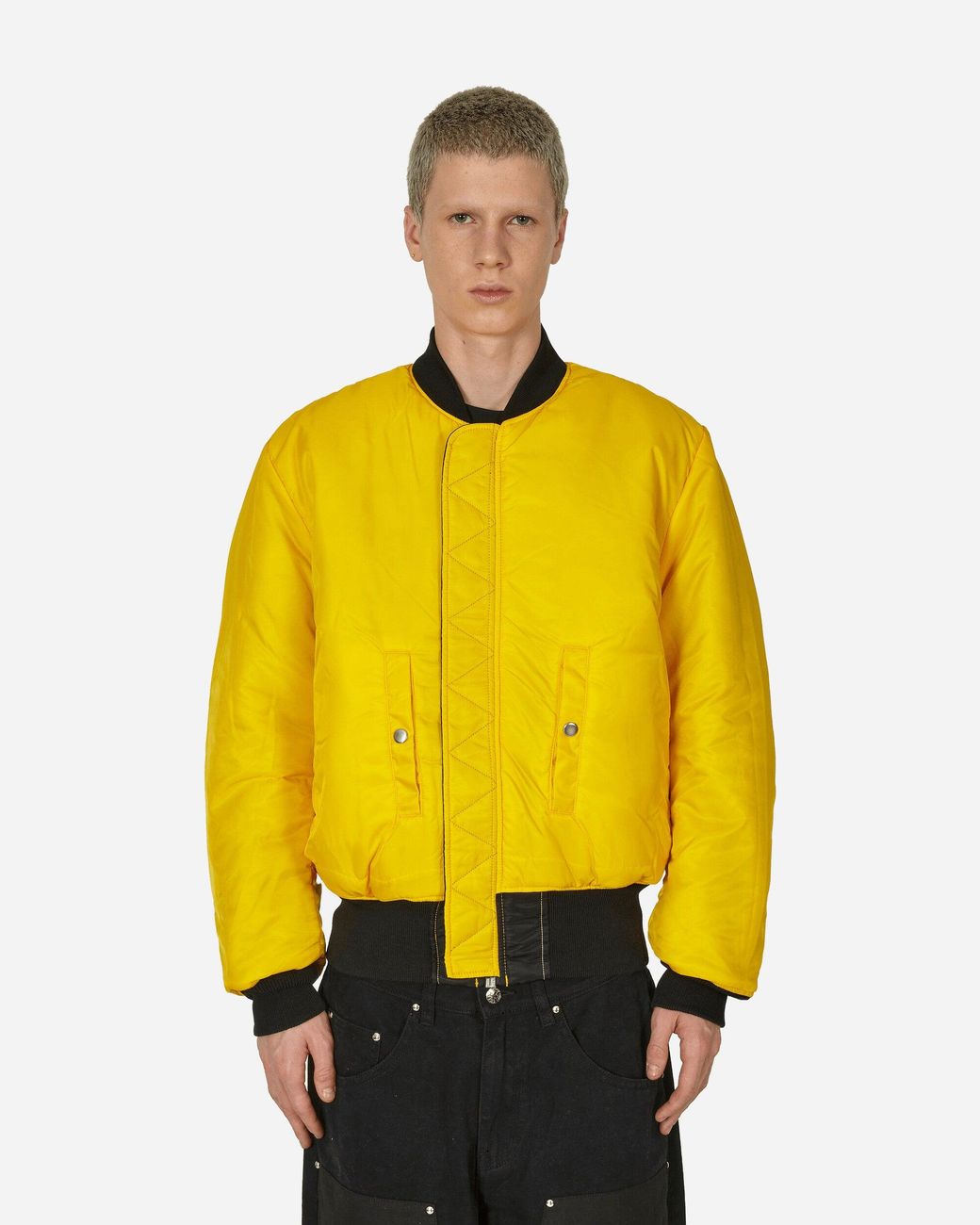 Alpha Industries Dr. Martens Ma-1 Bomber Jacket in Black for Alpha Industries Dr. Martens Ma-1 Bomber Jacket in Black for