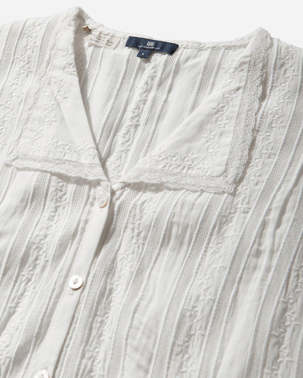 Levi's Women S Tab Bandit Blouse White