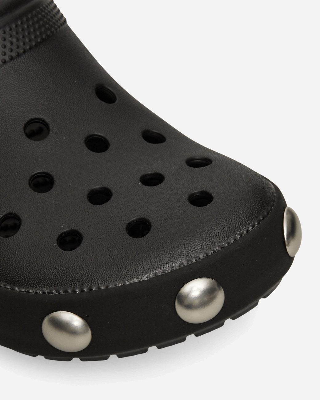 CROCSTM Black Classic Big Studded Clogs for men