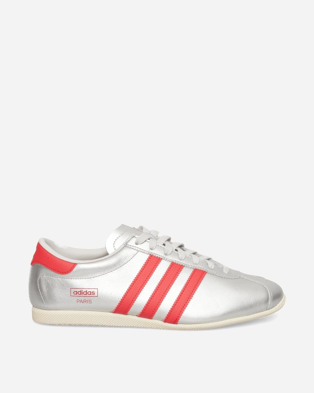 Adidas White S Paris Sneakers Metallic Pure Ruby