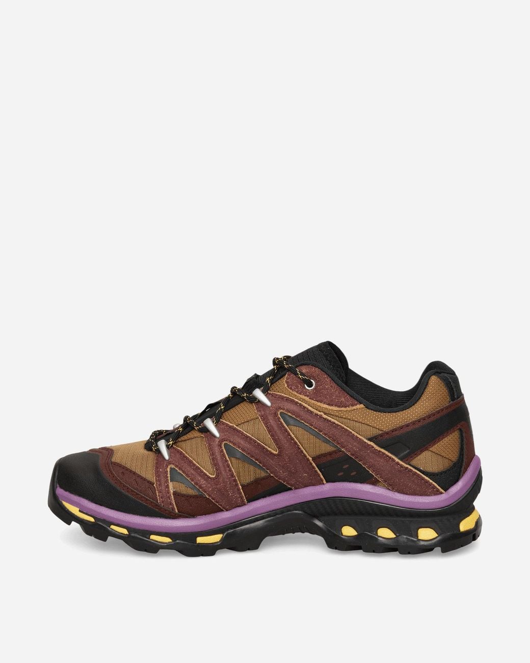 Salomon Brown Xt-Quest Expedition Sneakers Bitter Chocolate Concord Grape for men