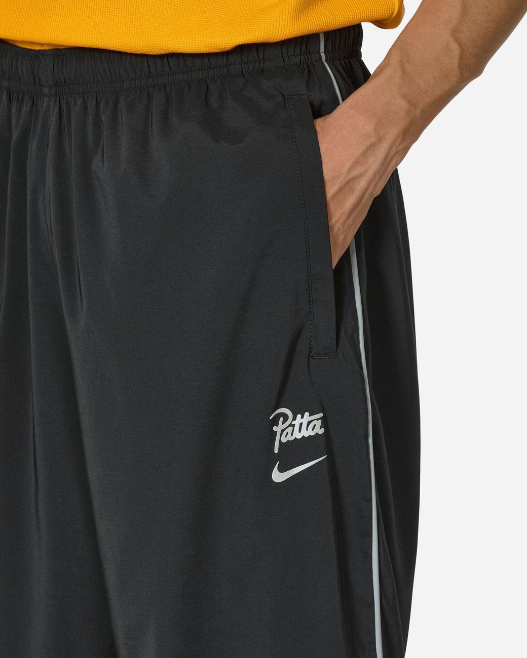 Nike ナイキ　Patta Men's Track Pants Black Nike Patta Running Team Track Pants in Black for Men | Lyst