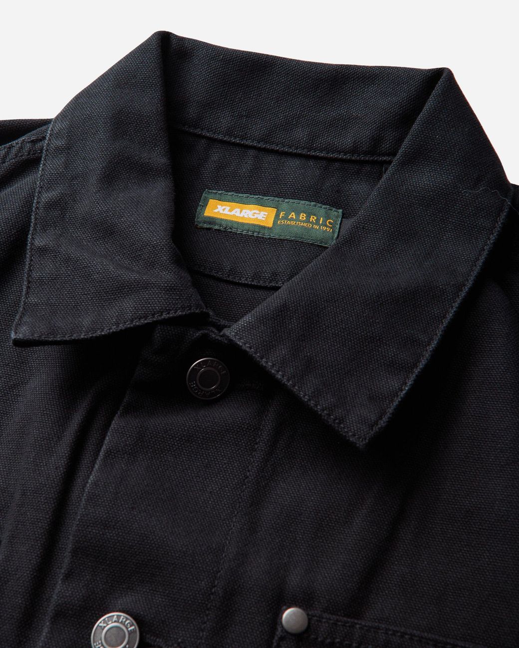 Xlarge Black Men S Original Recycled Canvas Utility Pocket Jacket for men