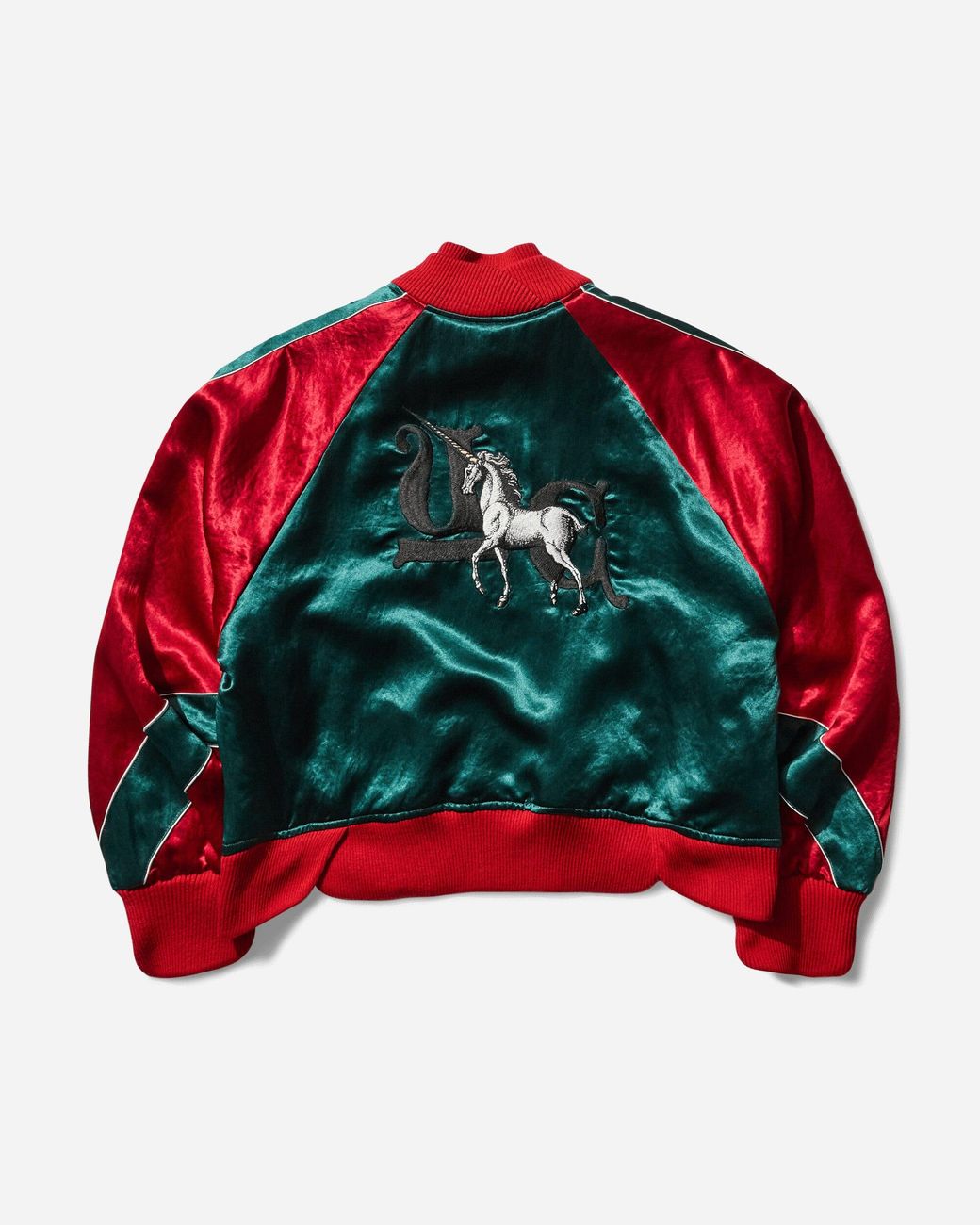 Undercover Women S Embroidered Bomber Jacket Green