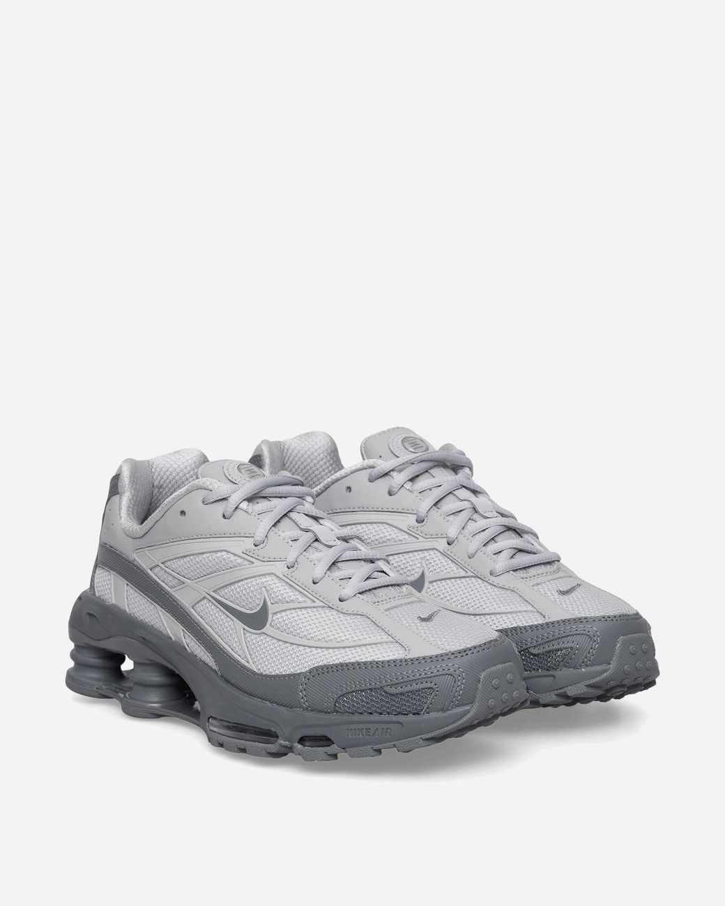 Nike Gray Shox Ride 2 Sneakers Light Smoke Grey / Smoke Grey for men