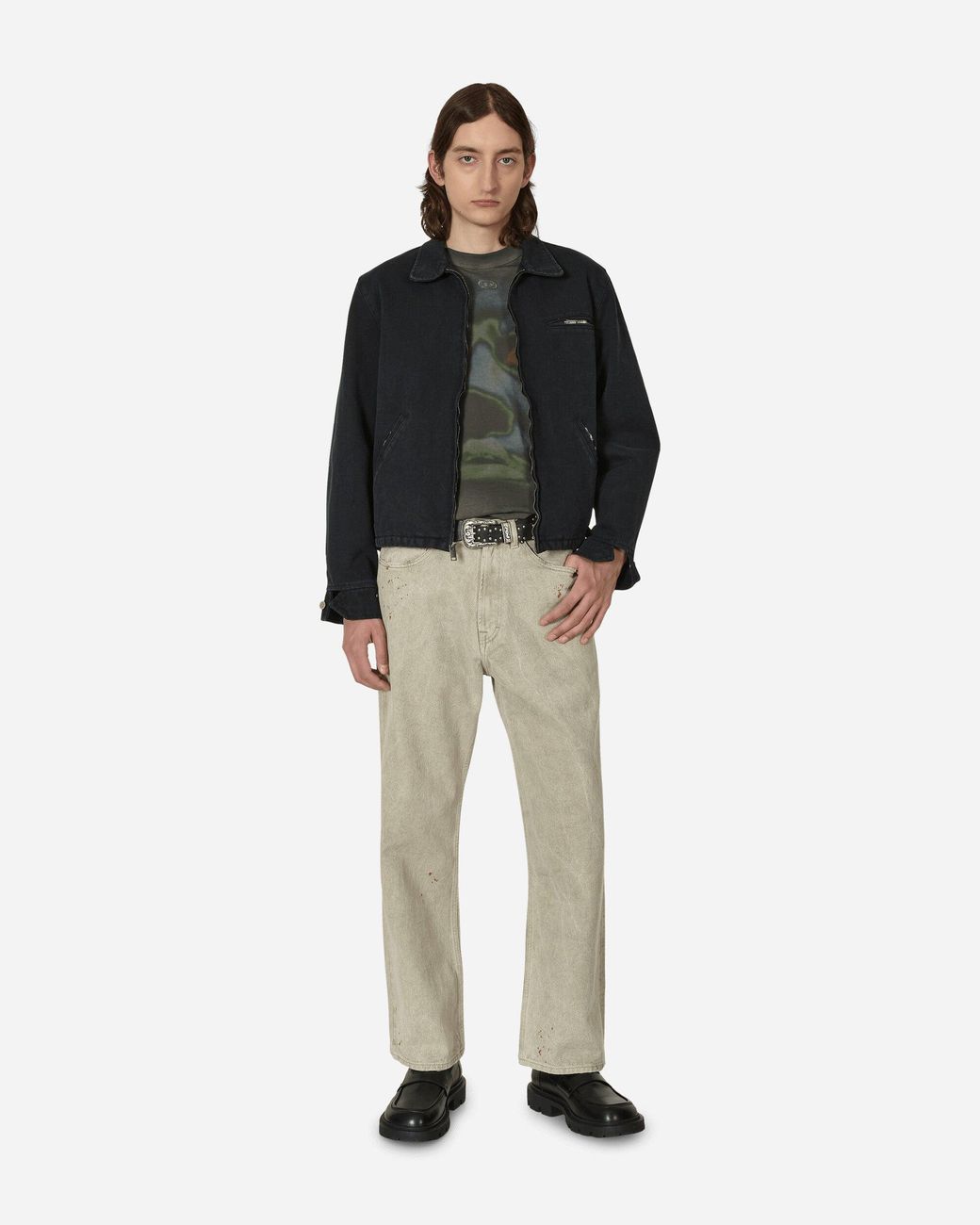 Our Legacy Attic Wash Denim Third Cut Jeans in Natural for Men | Lyst