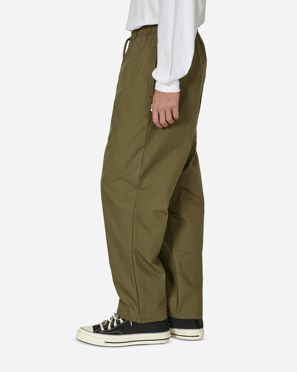 WTAPS Sddt2001 Cotton Ripstop Trousers Olive Drab in Green for Men