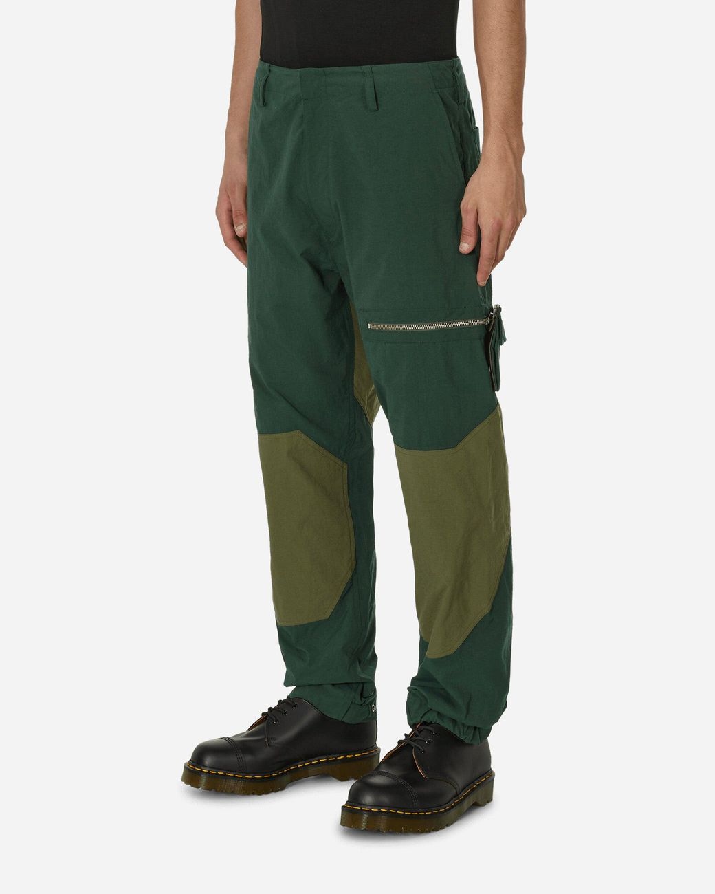 Phingerin Green Moving Diagonal Pants for men