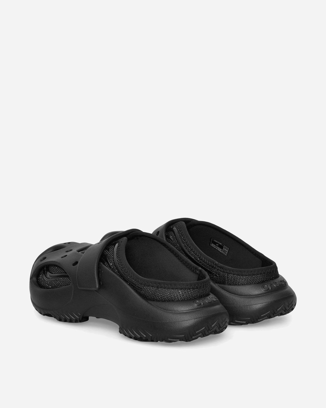 CROCSTM Black S Caged Mules