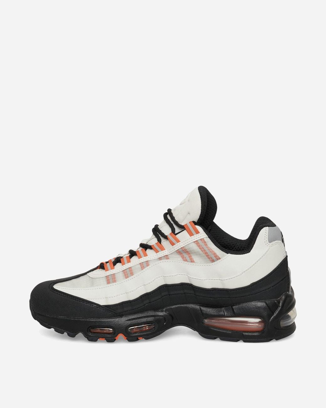 Nike White Air Max 95 Big Bubble Gore-tex Sneakers Light Bone / Orange / Black for men