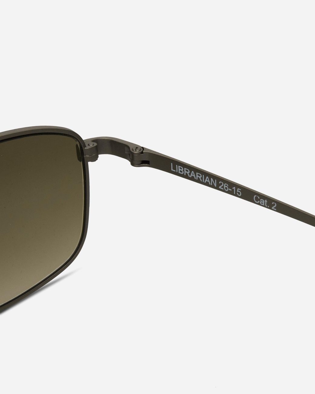 Our Legacy Green Librarian Sunglasses Xypher Steel for men