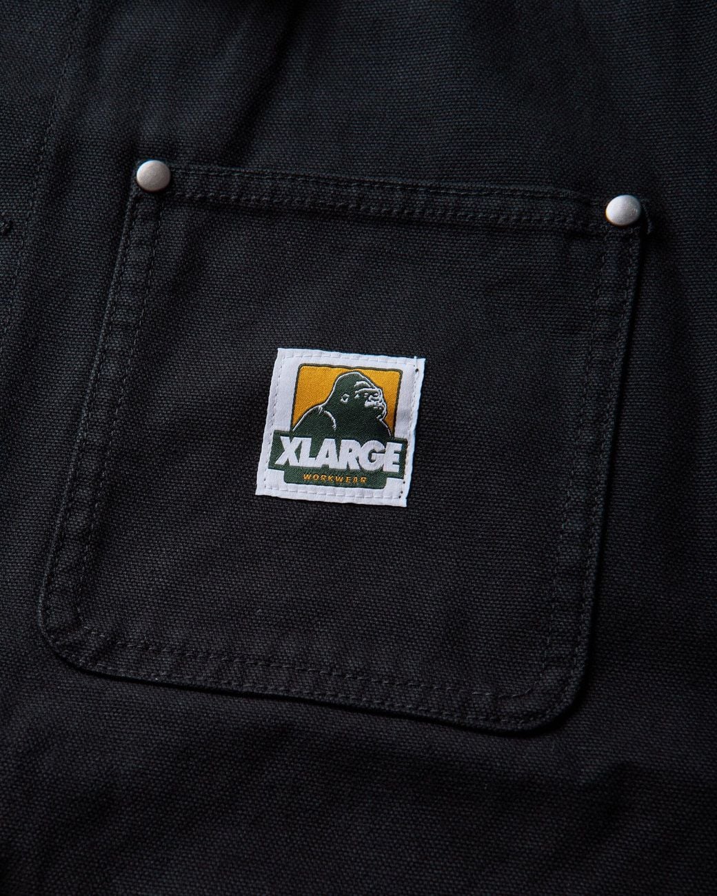 Xlarge Black Men S Original Recycled Canvas Utility Pocket Jacket for men
