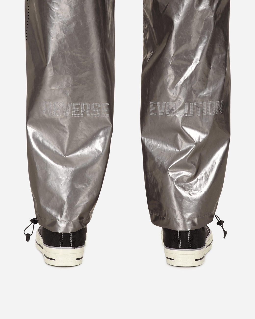 SLAM JAM Gray Devo Reverse Evolution Pants for men