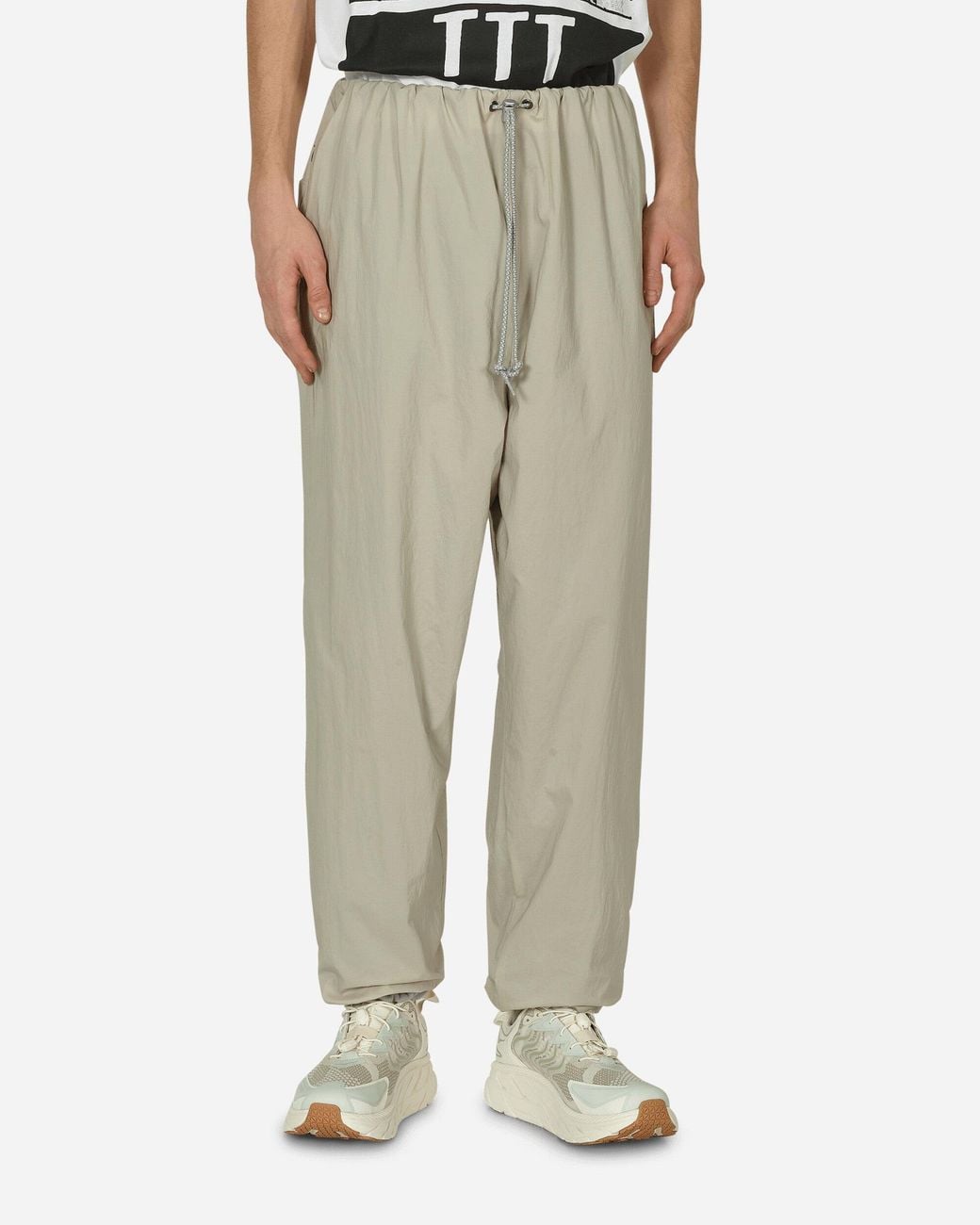 Phingerin Natural Stretchy Flash Pants Ivory for men
