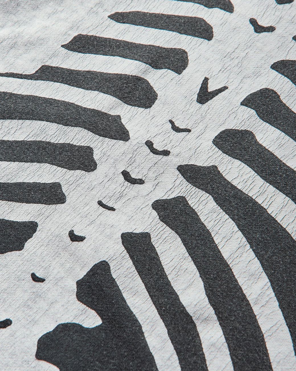 Kapital Gray Men S Sweat Knit 2tones Remake Big Sweatshirt (bone) Ecru / Black for men