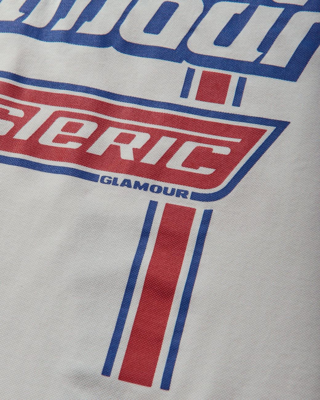 Hysteric Glamour White Hg Pit Crew Polo Shirt for men