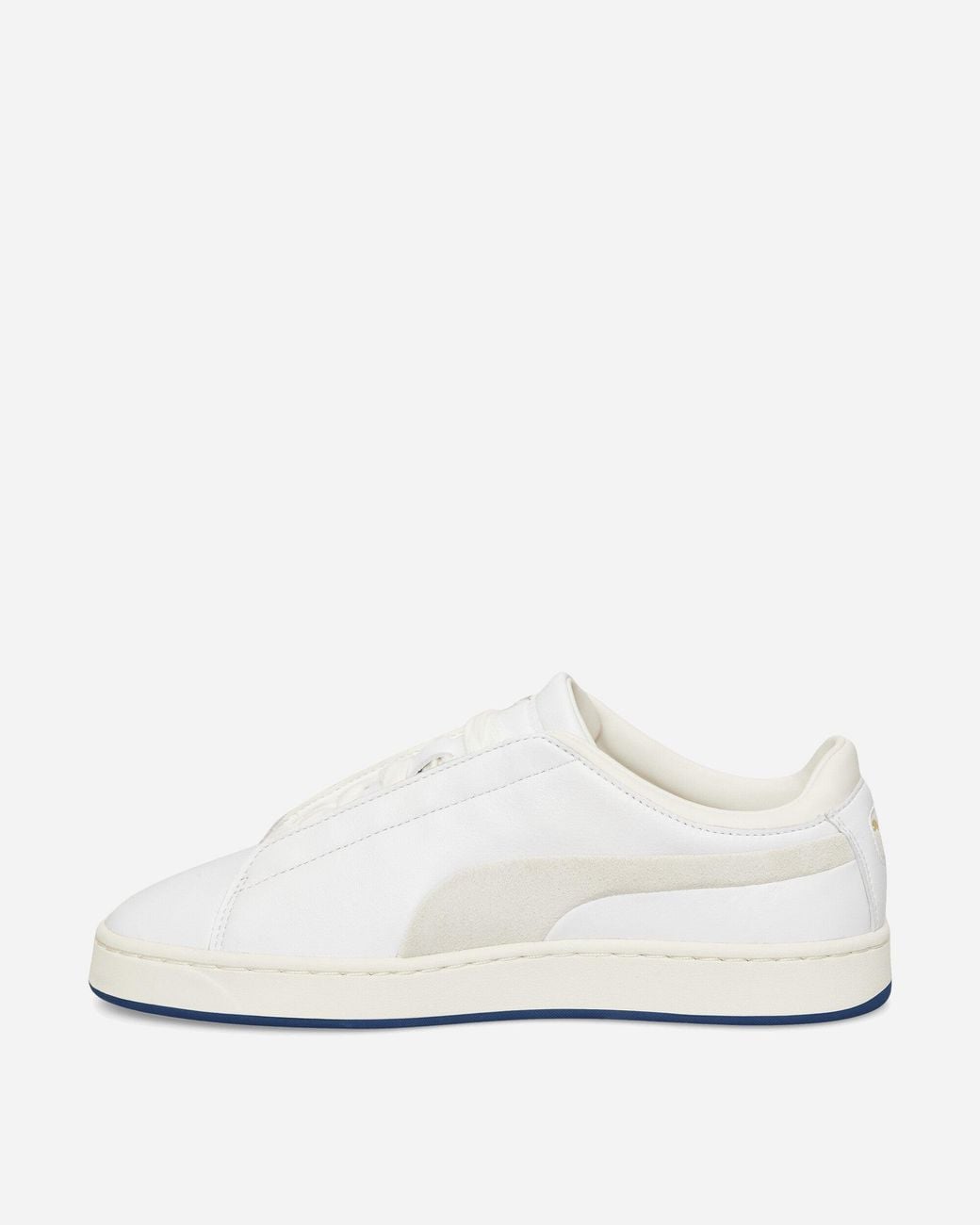 PUMA White Jil Sander Suede Sneakers / Warm for men