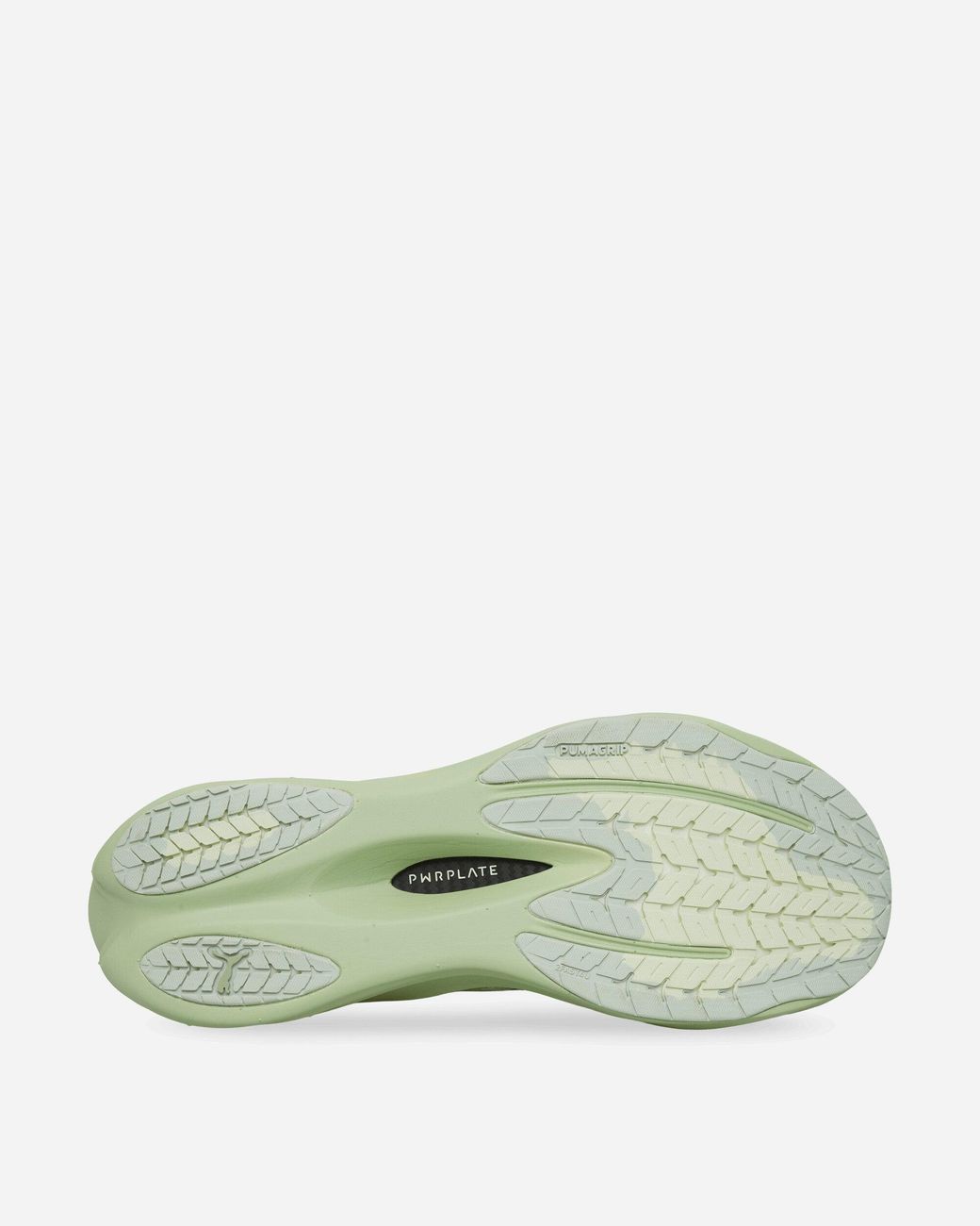 PUMA Green Deviate Nitro 4 Sneakers Soft Grass Créme De Mint for men
