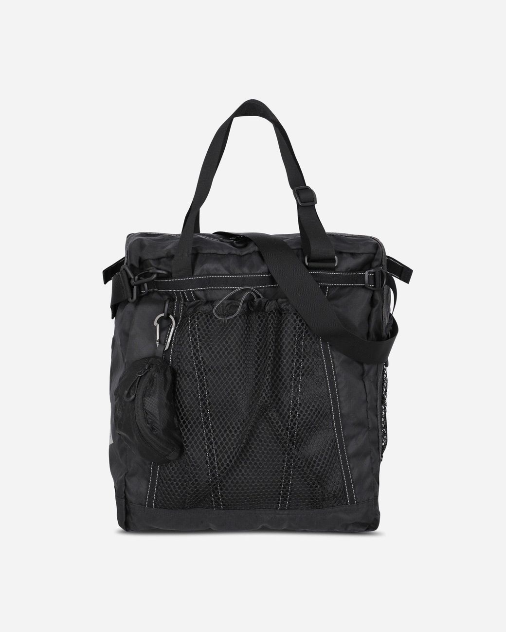 And Wander Black Ecopak 30L 3Way Tote Bag for men