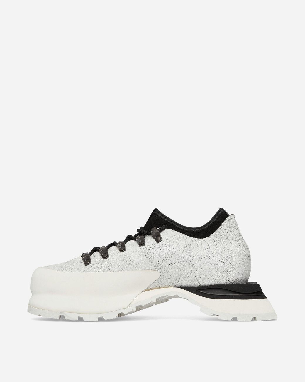 Demon White Poyana Leather Boots for men