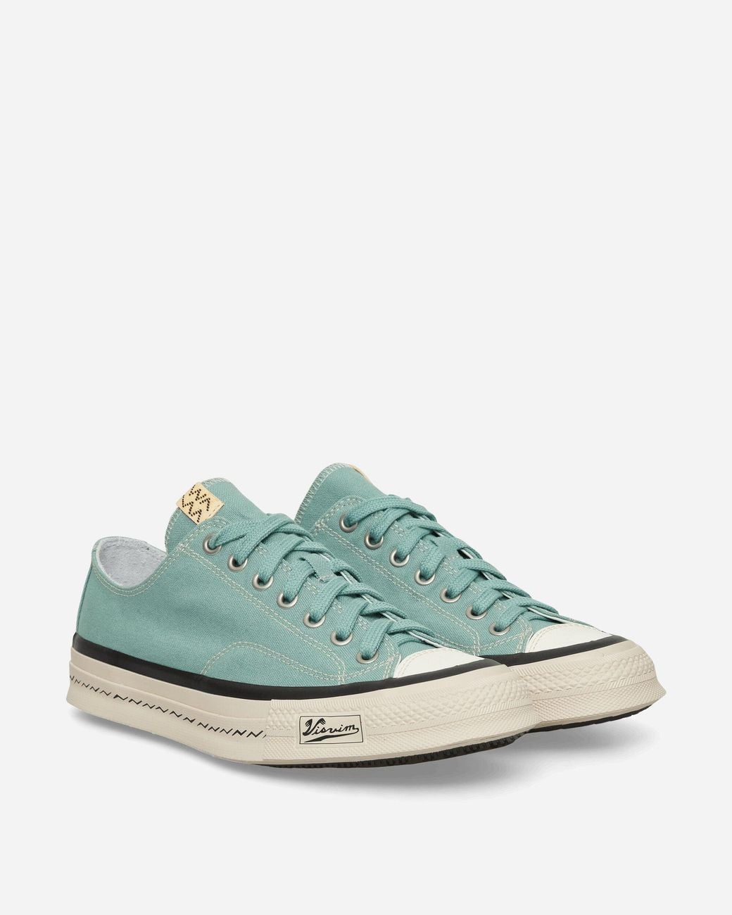 Visvim Green Skagway Lo Sneakers Light for men