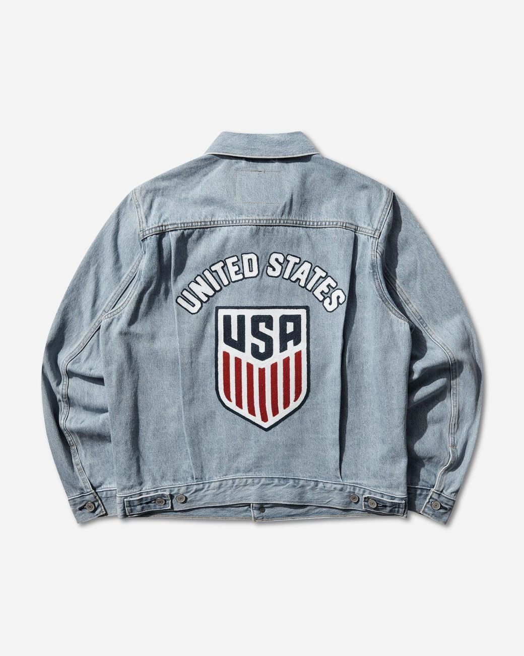 Levi's Blue S U.S. Soccer Type Ii Trucker Jacket for men