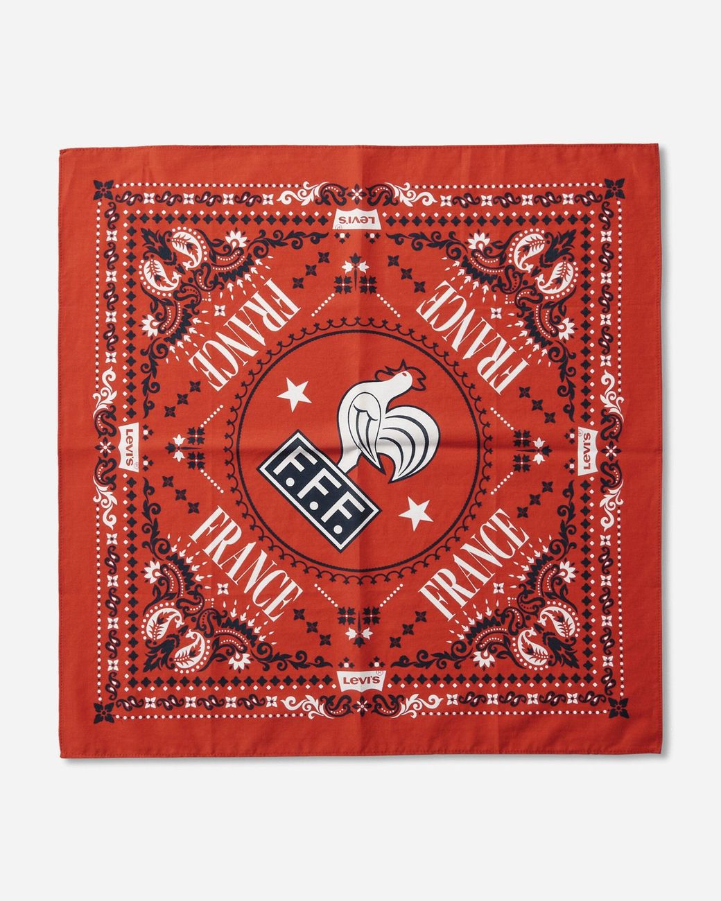 Levi's Red France Football Bandana for men