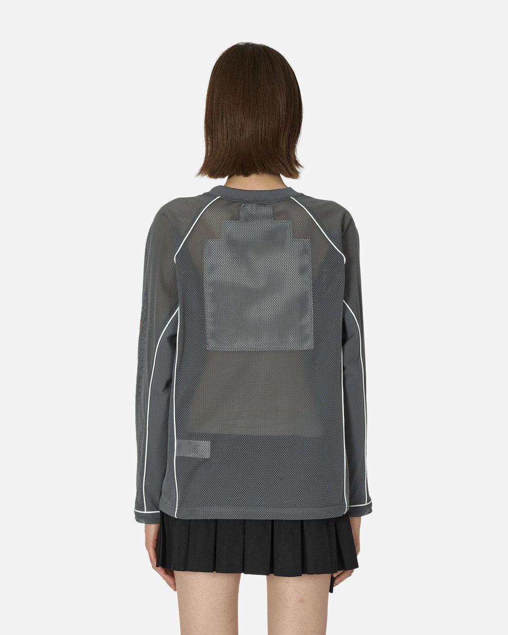 Cav Empt Mesh Raglan Colour Longsleeve T-Shirt in Gray for