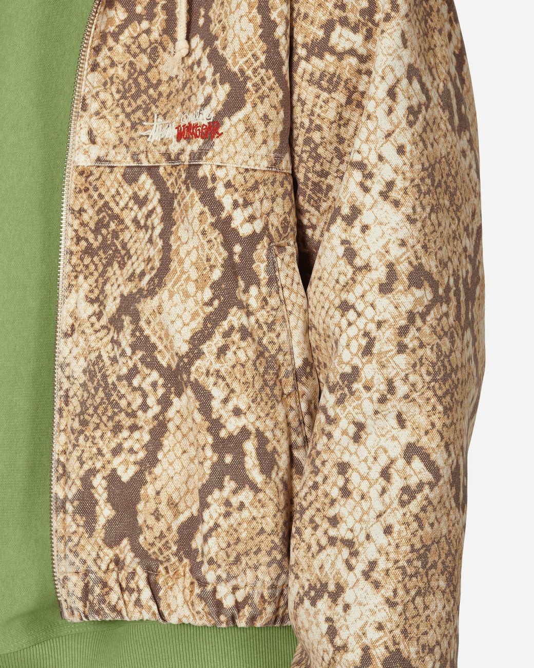 Stussy Canvas Insulated Work Jacket Python in Green for Men