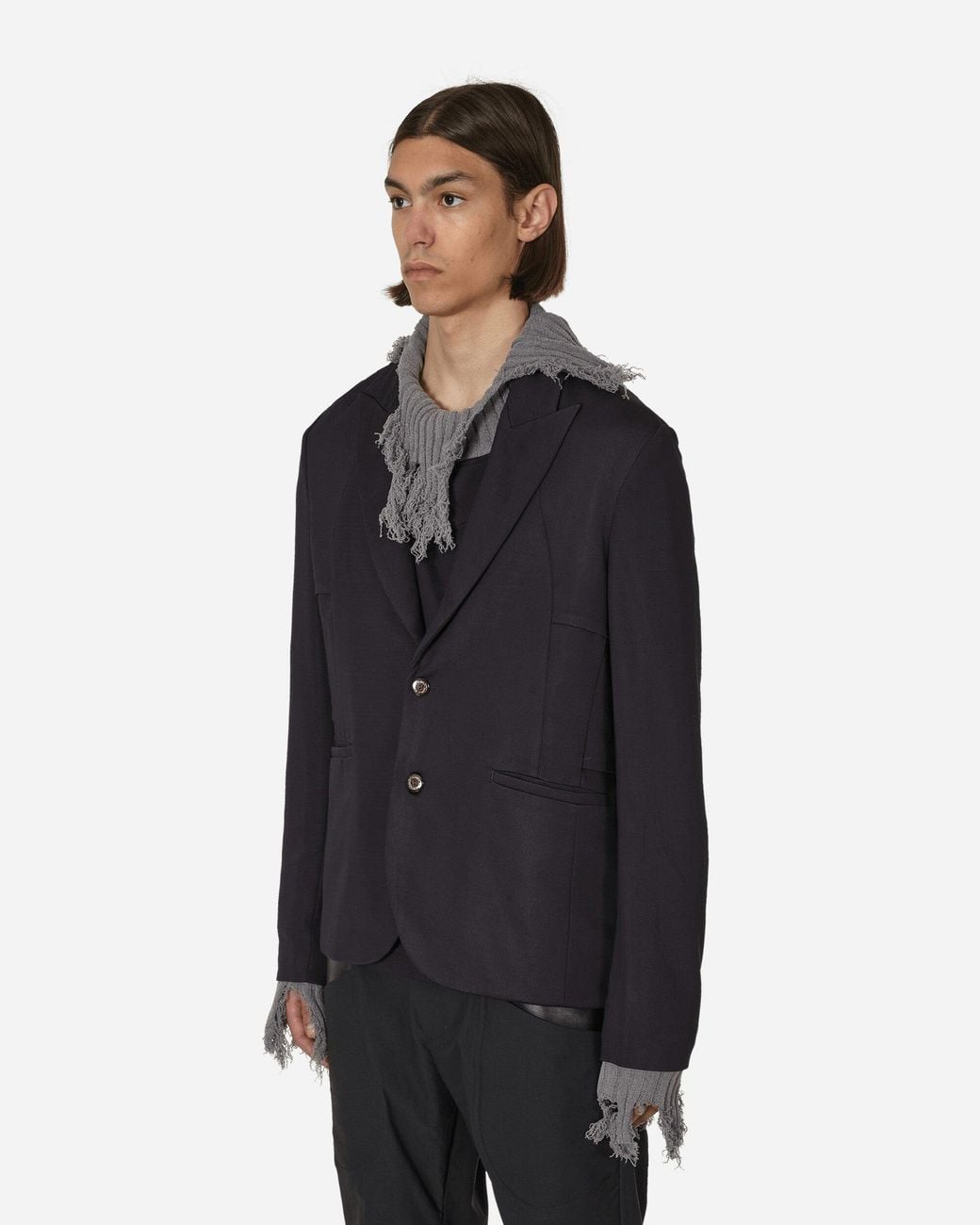Kiko Kostadinov Blue Ria Ventilation Blazer Dark for men